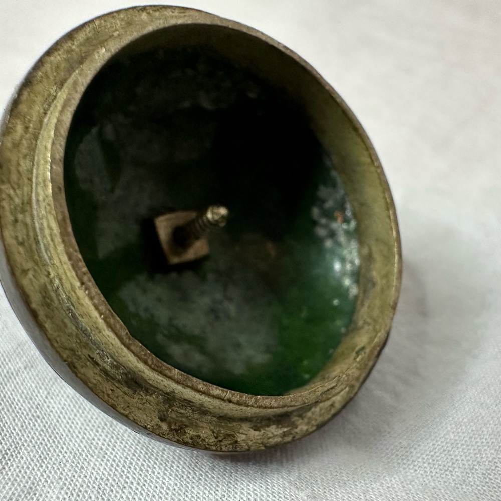 Unusual antique miniature Japanese cloisonné teapot, with 2 matching tea… - Picture 4 of 12